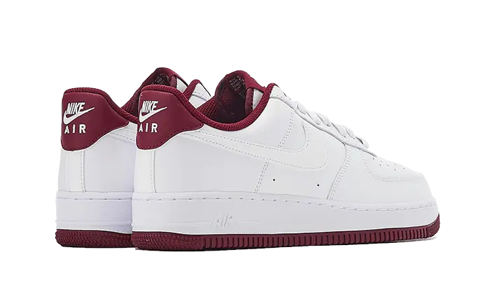 Nike Air Force 1 Low '07 White Dark Beetroot VOSneakers