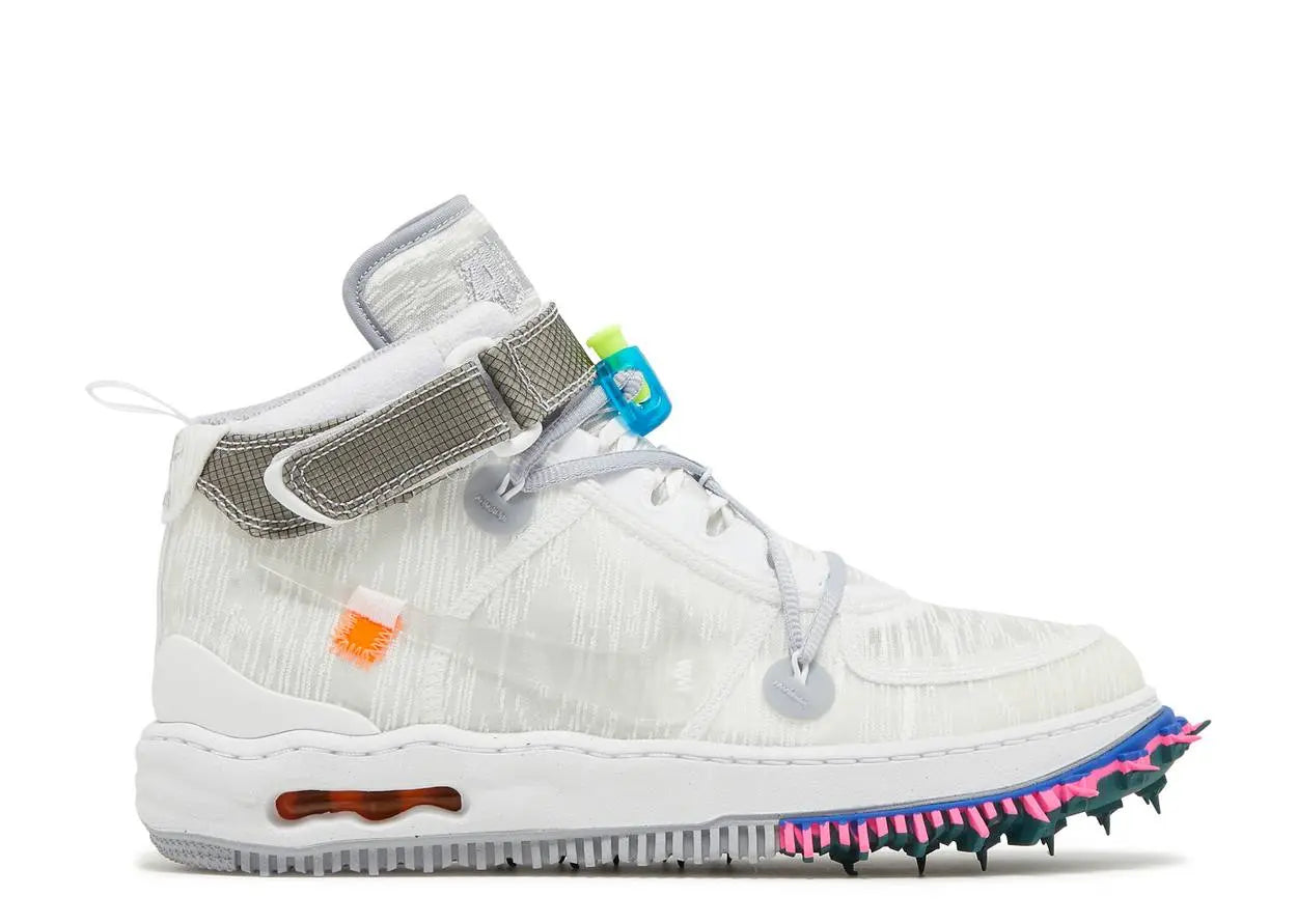 Nike Air Force 1 Mid Off-White Clear White Nike