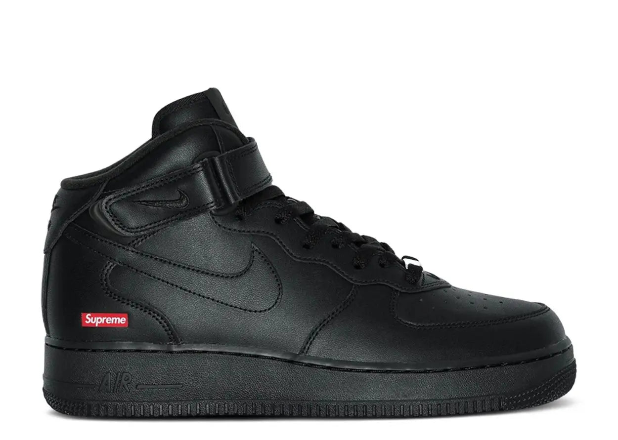 Nike Air Force 1 Mid Supreme Black Nike