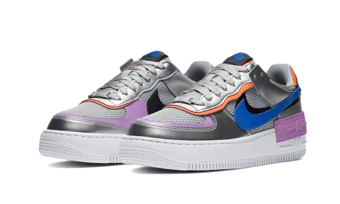 Nike Air Force 1 Shadow Silver Metallic VOSneakers