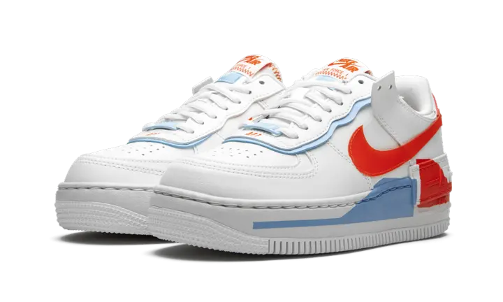 Nike Air Force 1 Shadow Summit White Team Orange VOSneakers