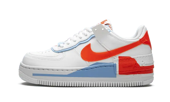 Nike Air Force 1 Shadow Summit White Team Orange Nike