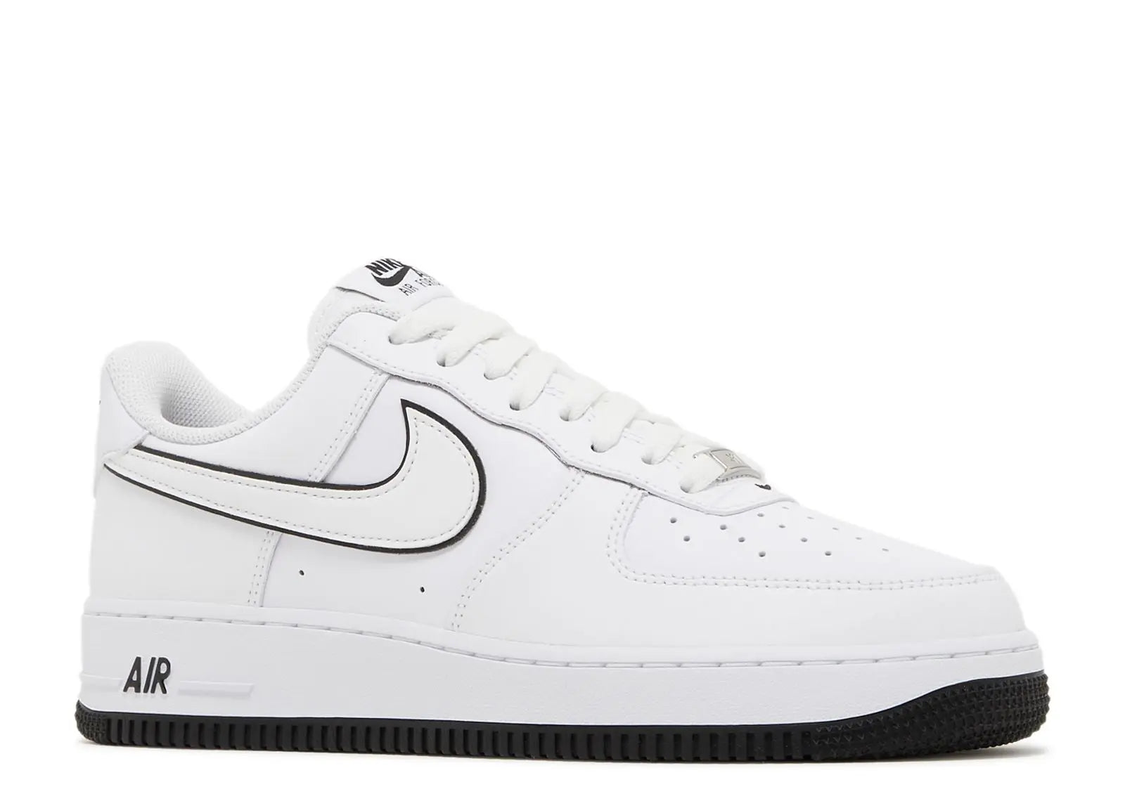 Nike Air Force 1 '07 Low White Black Outline Swoosh Nike