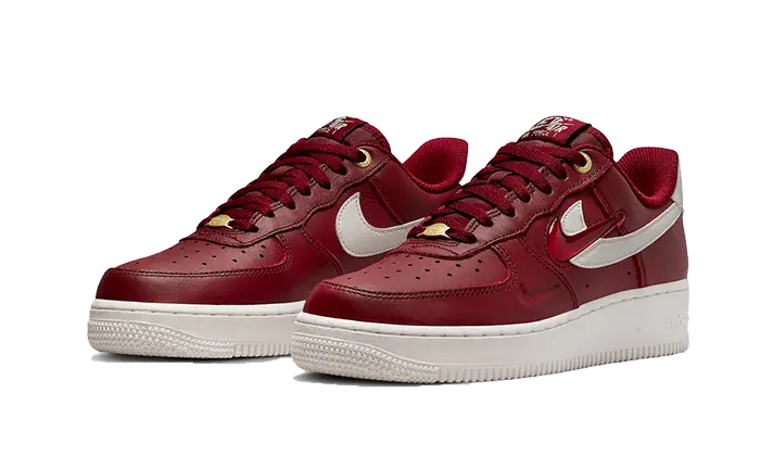 Nike Air Force 1 '07 Premium Team Red History Of Logos VOSneakers
