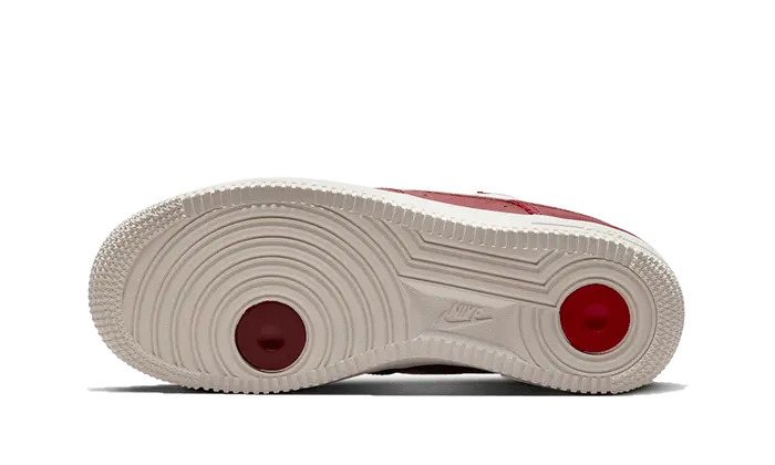 Nike Air Force 1 '07 Premium Team Red History Of Logos VOSneakers