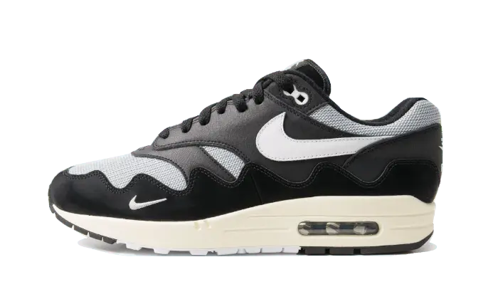 Nike Air Max 1 Patta Black Grey (Special Box + Bracelet) VOSneakers