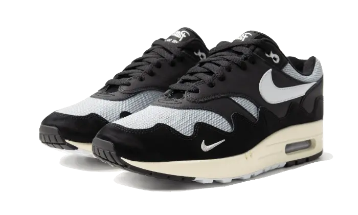 Nike Air Max 1 Patta Black Grey (Special Box + Bracelet) VOSneakers