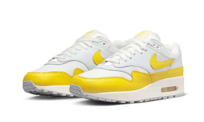 Nike Air Max 1 White Bright Yellow VOSneakers