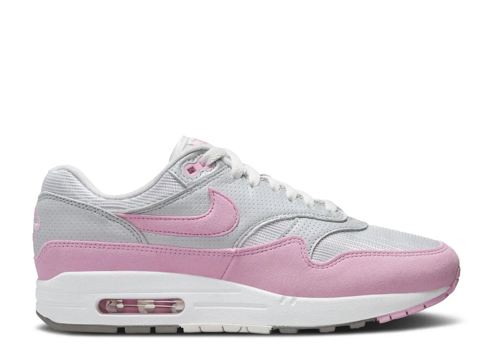 Nike Air Max 1 '87 Metallic Platinum Pink Rise Nike