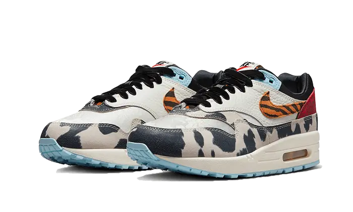 Nike Air Max 1 '87 Tiger Swoosh Cow Print Nike