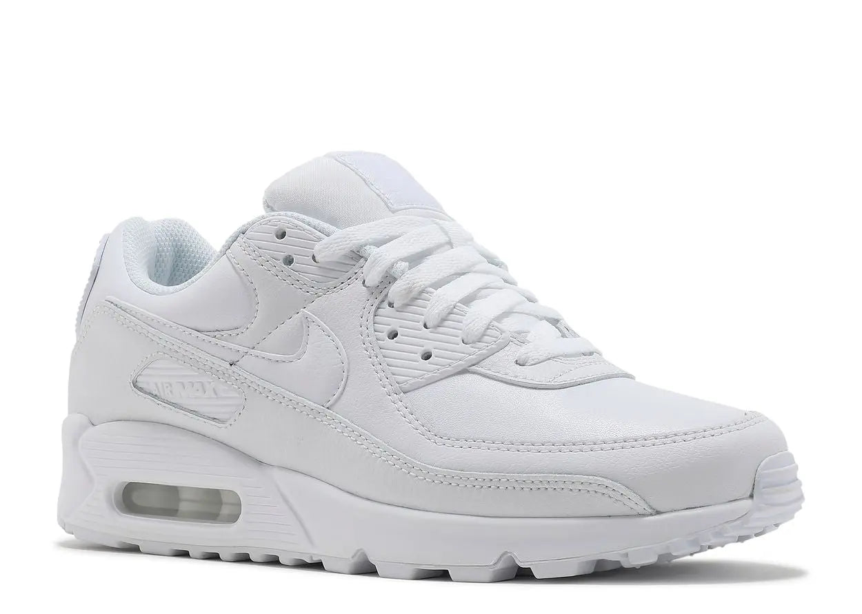 Nike Air Max 90 Leather Triple White Nike