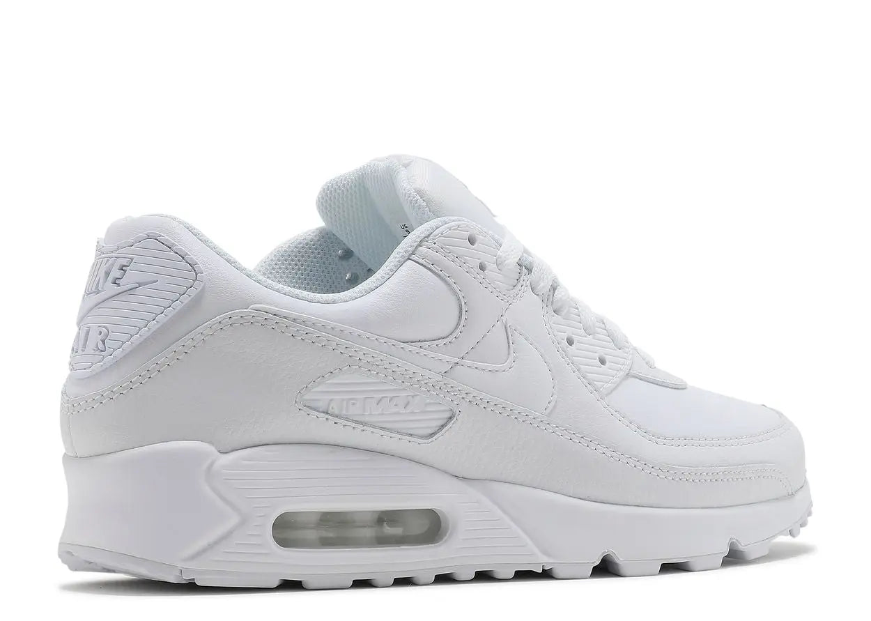 Nike Air Max 90 Leather Triple White Nike