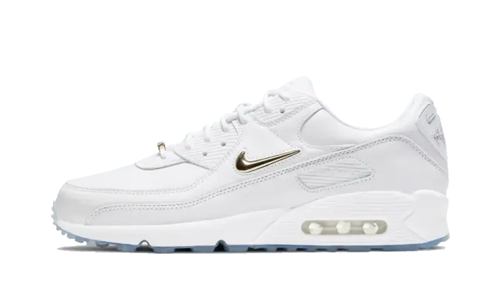 Nike Air Max 90 White Metallic Gold Nike