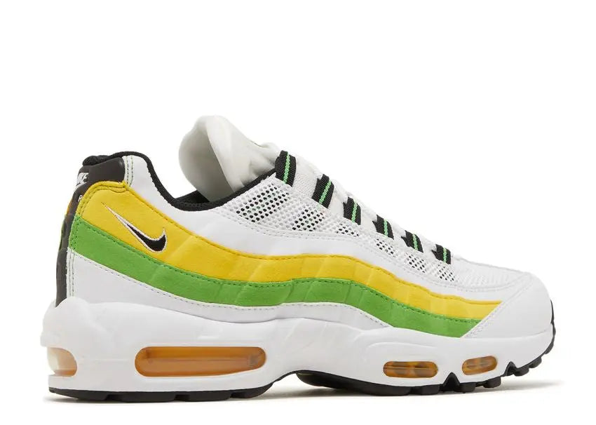 Nike Air Max 95 Essential White Green Apple Tour Yellow Nike