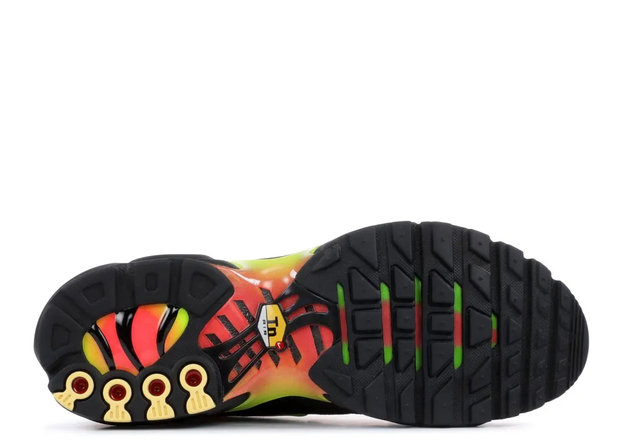 Nike Air Max Plus Black Volt Solar Red Nike