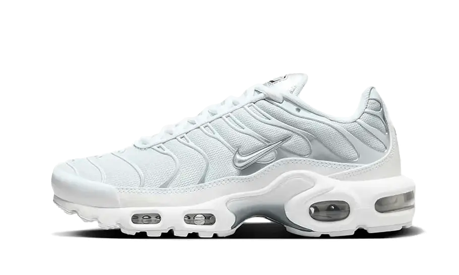 Nike Air Max Plus White Metallic Silver VOSneakers