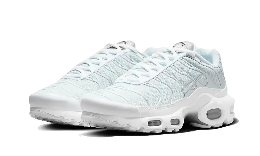 Nike Air Max Plus White Metallic Silver VOSneakers