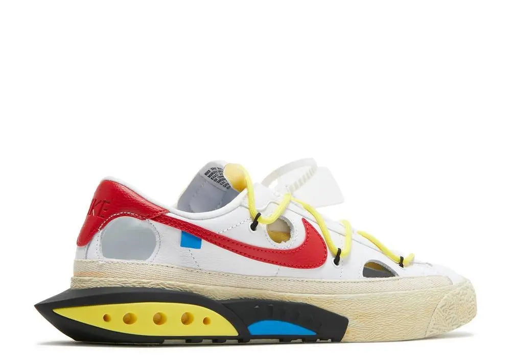 Nike Blazer Low Off-White White University Red Nike