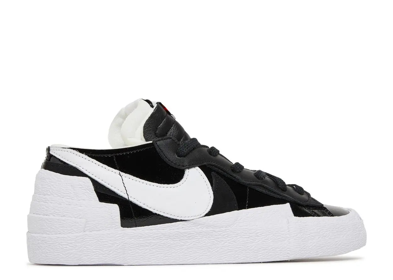 Nike Blazer Low Sacai Black Patent Leather Nike