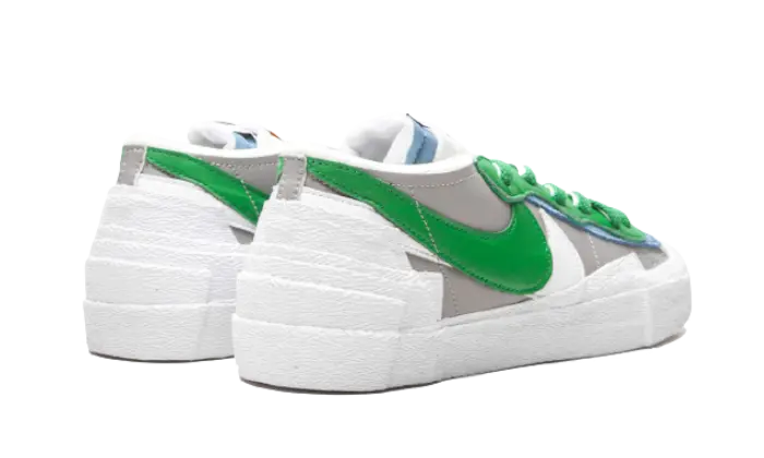 Nike Blazer Low Sacai Medium Grey Classic Green VOSneakers