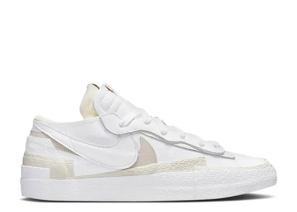 Nike Blazer Low Sacai White Patent Leather Nike