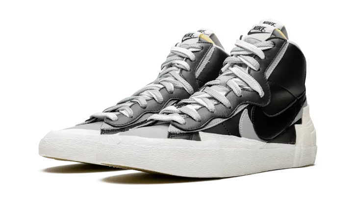 Nike Blazer Mid Sacai Black Grey Nike