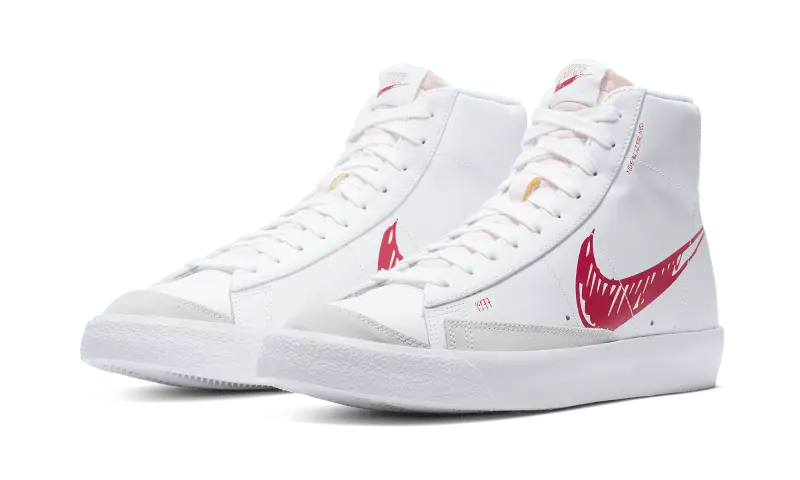 Nike Blazer Mid Sketch Red Swoosh Nike