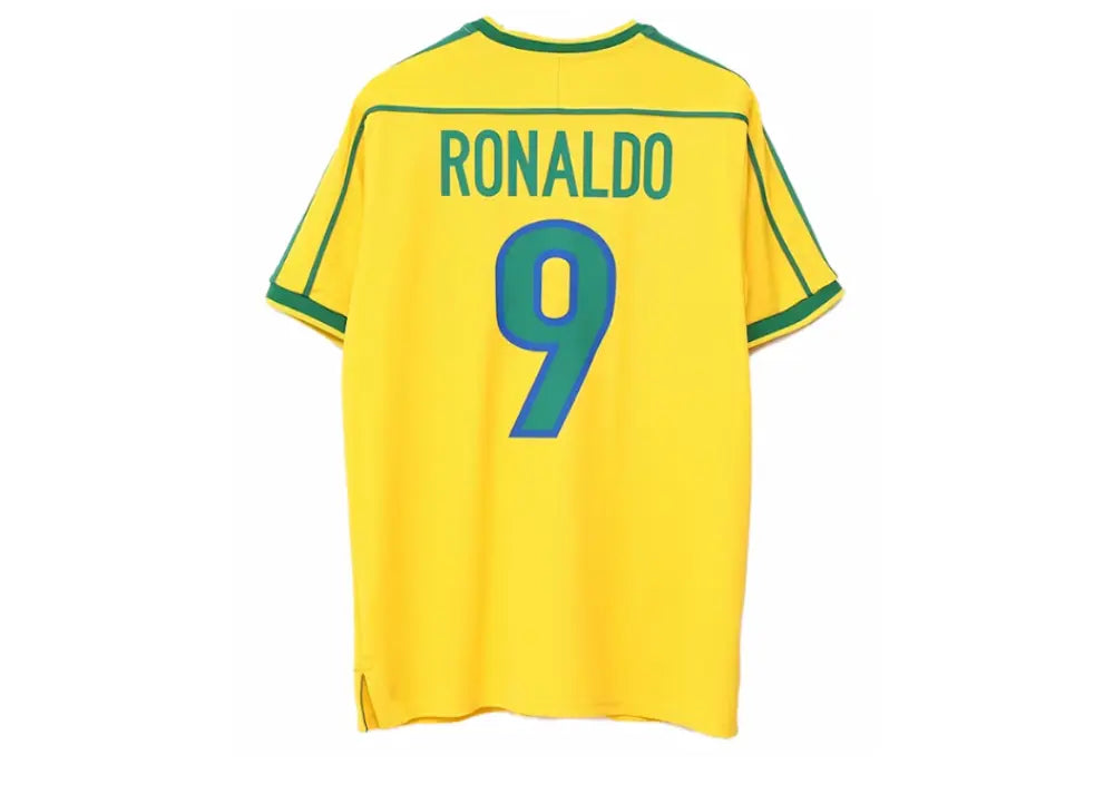 Nike Brazil 1998 Reissue Ronaldo Soccer Replica Jersey Varsity Maize Nike