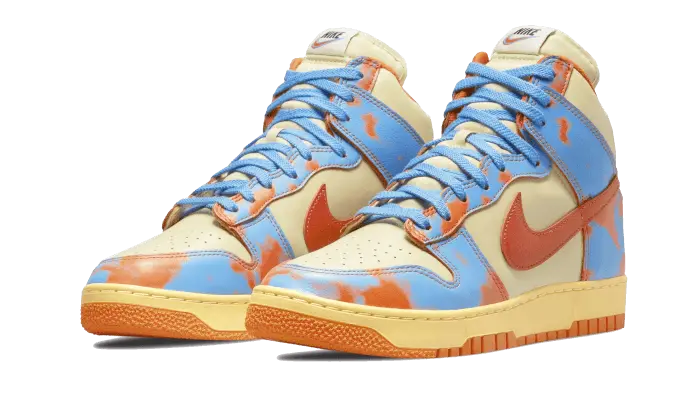 Nike Dunk High 1985 Acid Wash Orange VOSneakers