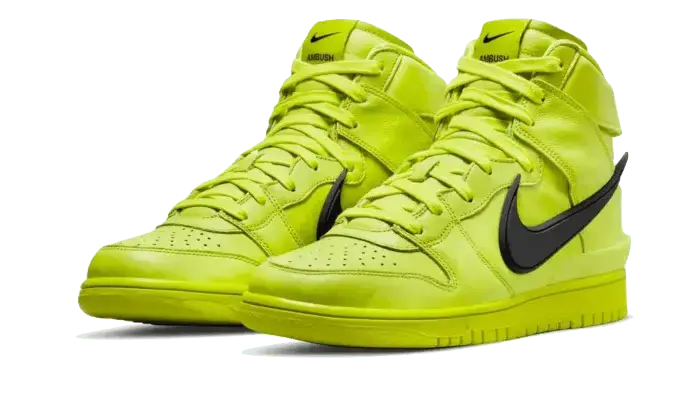 Nike Dunk High Ambush Flash Lime VOSneakers