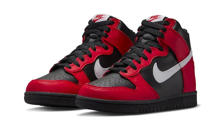 Nike Dunk High Black Red VOSneakers