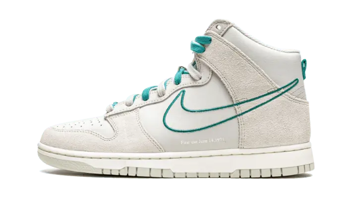 Nike Dunk High First Use Light Bone Green Noise Nike