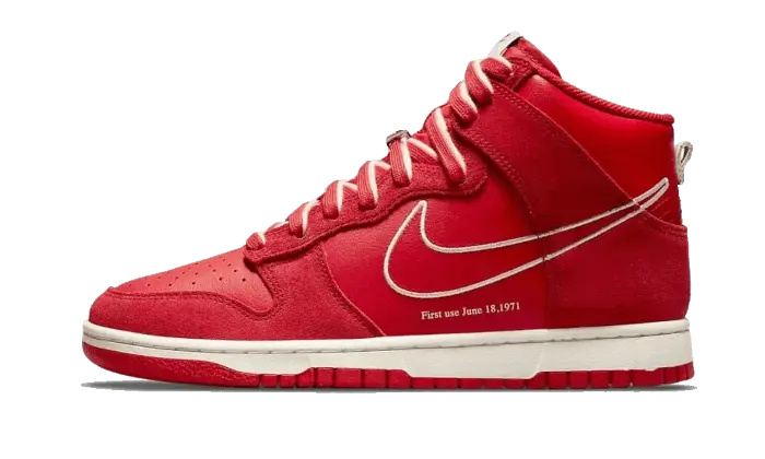 Nike Dunk High First Use University Red Nike
