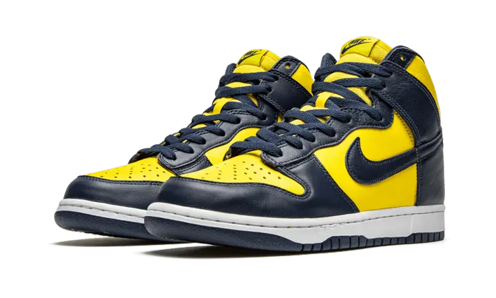 Nike Dunk High Maize & Blue (Michigan) VOSneakers