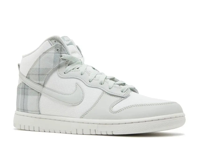 Nike Dunk High SE Tartan Plaid White Light Green Nike