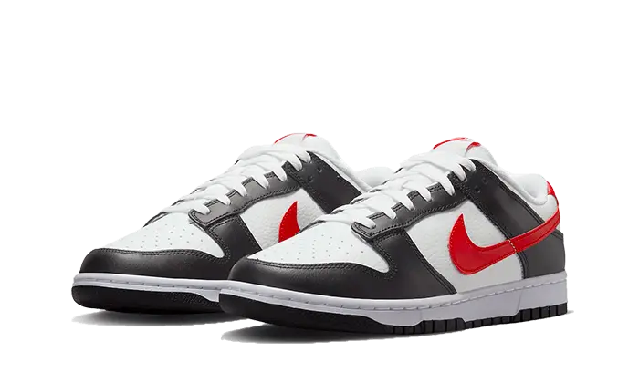 Nike Dunk Low Black White Red VOSneakers