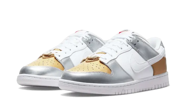 Nike Dunk Low Gold Silver VOSneakers