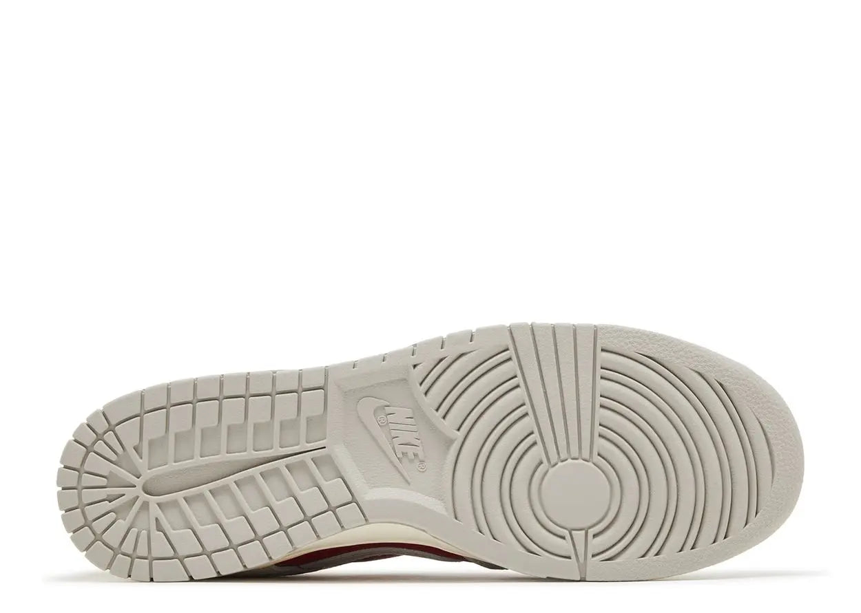 Nike Dunk Low Light Iron Ore Gym Red Nike