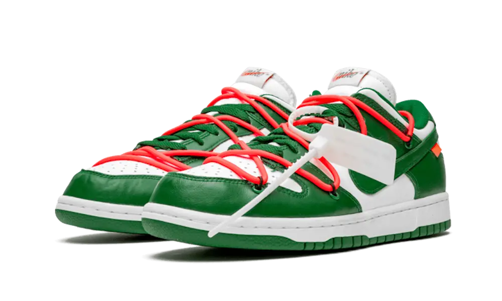 Nike Dunk Low Off-White Pine Green VOSneakers