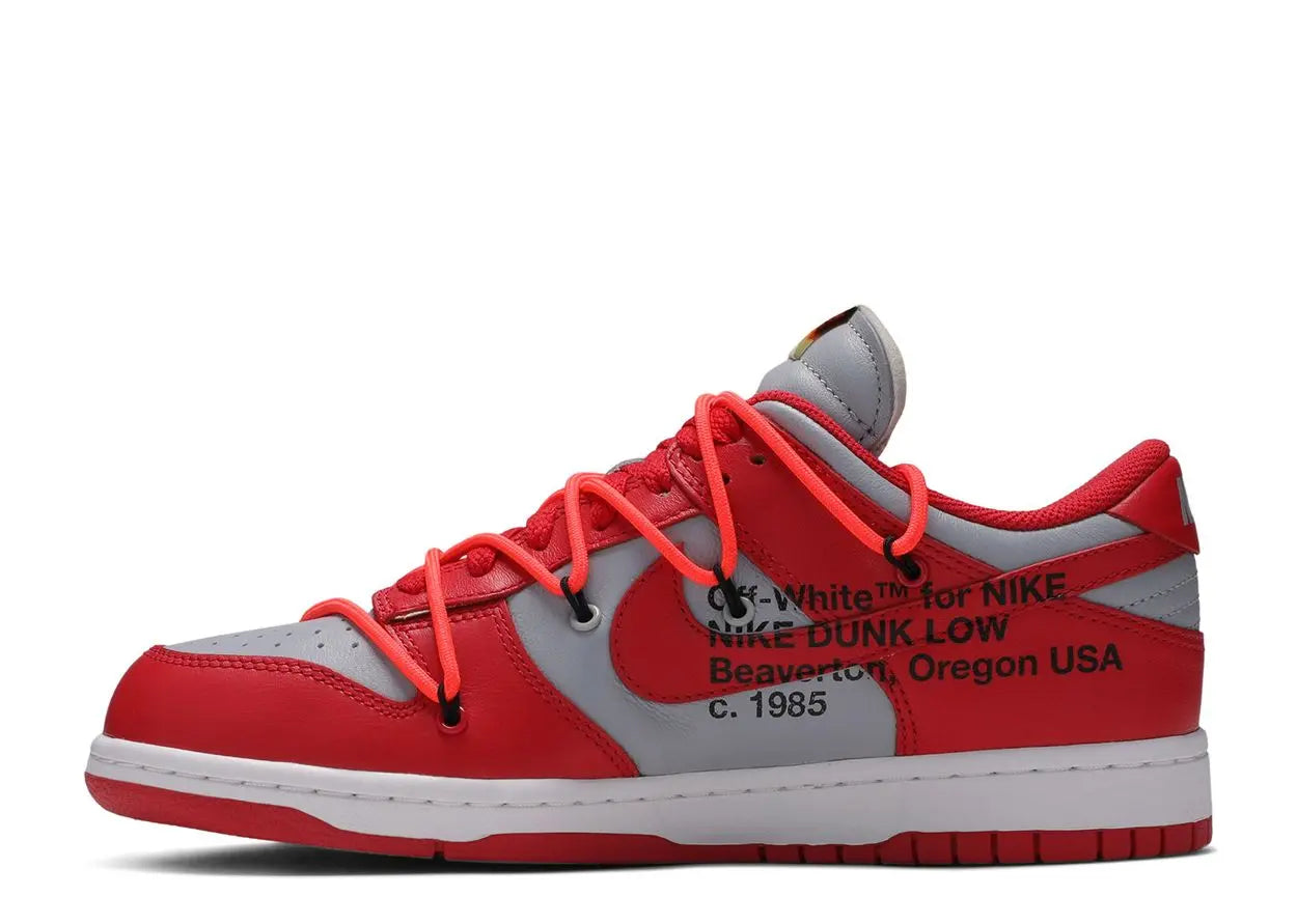 Nike Dunk Low Off-White University Red Nike