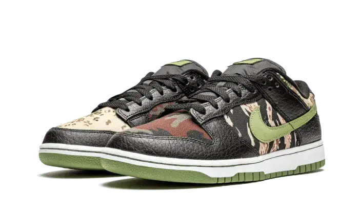 Nike Dunk Low SE Black Multi-Camo (Crazy Camo) VOSneakers