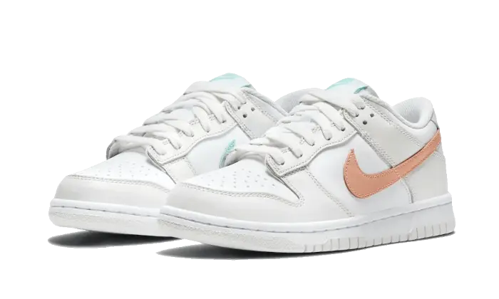 Nike Dunk Low White Bone Peach Aqua VOSneakers