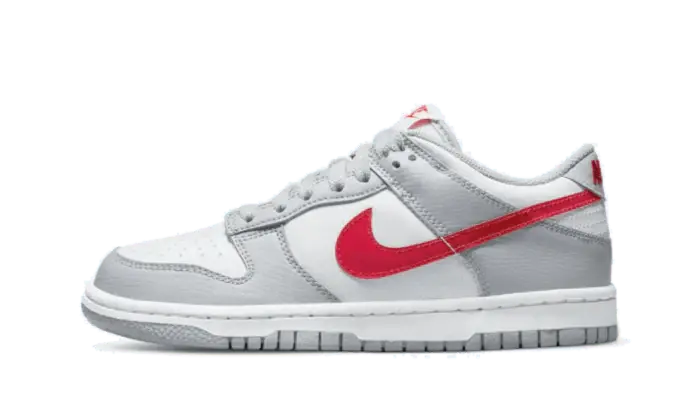 Nike Dunk Low White Grey Red Nike