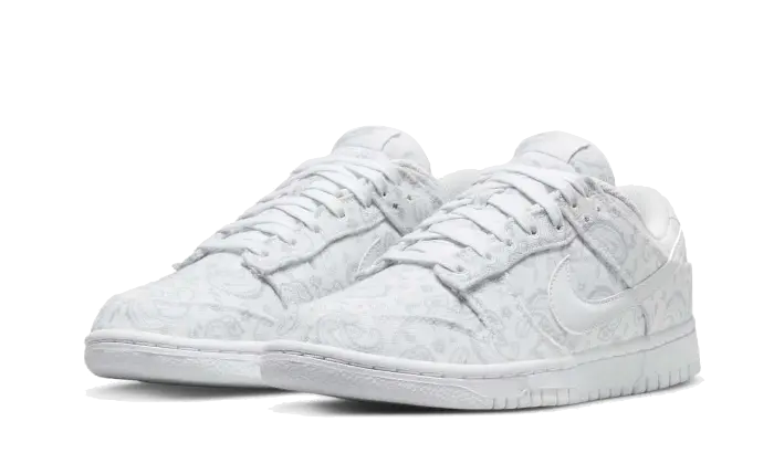 Nike Dunk Low White Paisley VOSneakers
