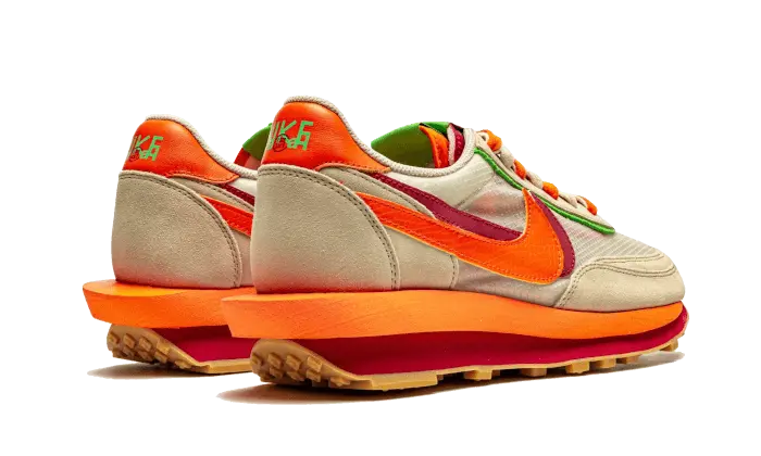 Nike LD Waffle Sacai Clot Net Orange Blaze VOSneakers
