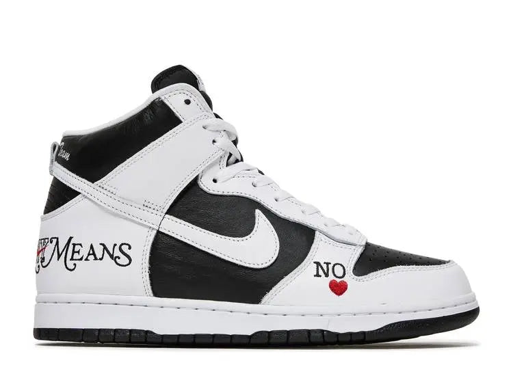 Nike SB Dunk High Supreme By Any Means Black Nike