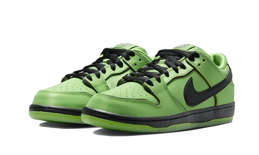Nike SB Dunk Low The Powerpuff Girls Buttercup Nike