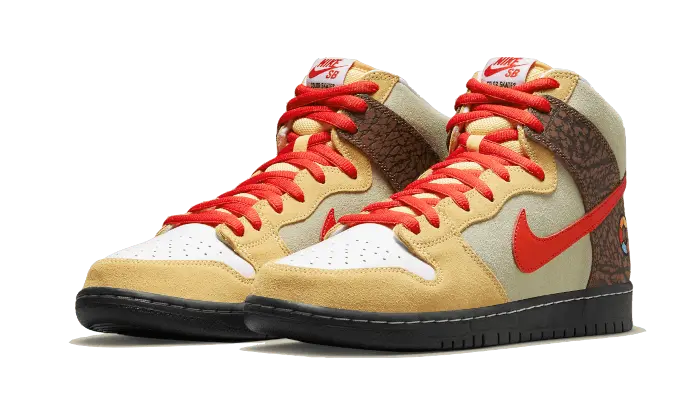 Nike Sb Dunk High Color Skates Kebab And Destroy Nike