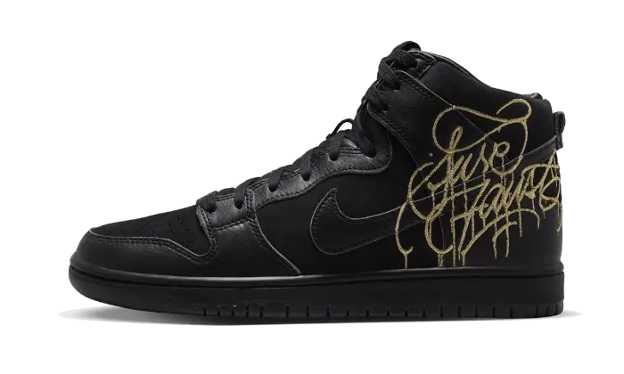 Nike Sb Dunk High Faust Black Gold Nike