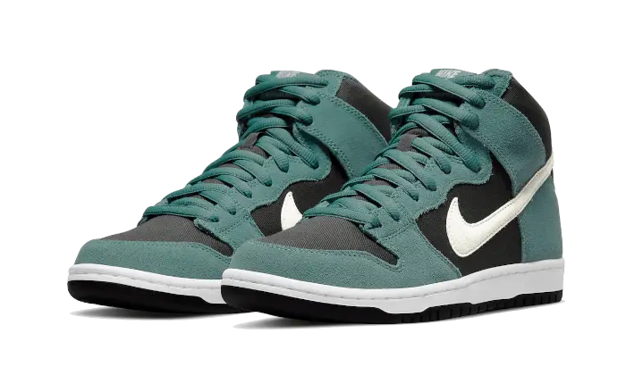Nike Sb Dunk High Green Suede Nike